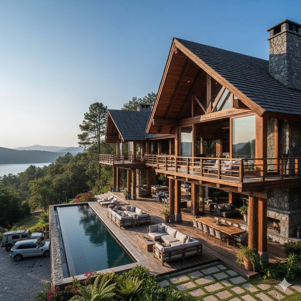 La construcción con materiales tradicionales se convirtió en un lujo